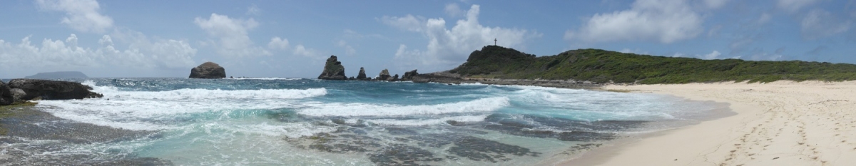 Panorama am Pointe des Chateaux auf Guadeloupe (Alexander Mirschel)  Copyright 
Informations sur les licences disponibles sous 'Preuve des sources d'images'